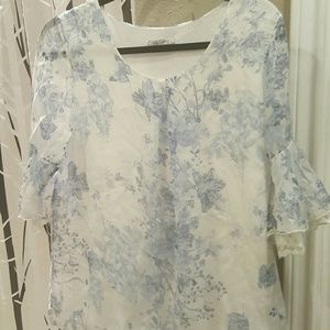 Elena Baldi shirt with ruffles